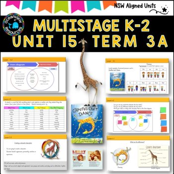 GIRAFFES CAN'T DANCE NSW MultiStage K-2 Unit 15 comp B ENGLISH TERM 3A, image 3