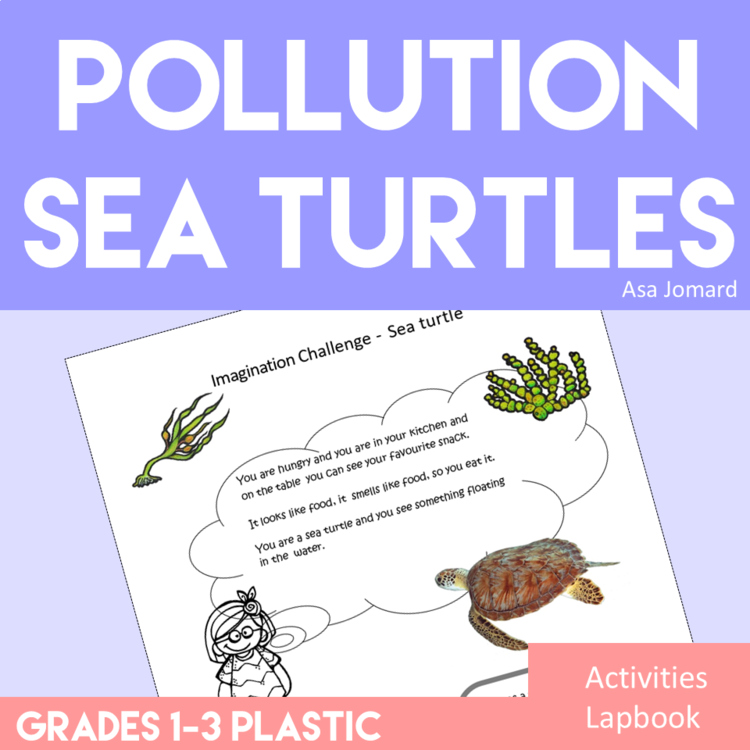 Engaging Plastic Pollution and  Sea Turtle Activities with Lapbook