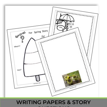 Create Your Own Writing Prompts Game  |  Spring  | Creative Writing & Thinking, image 4