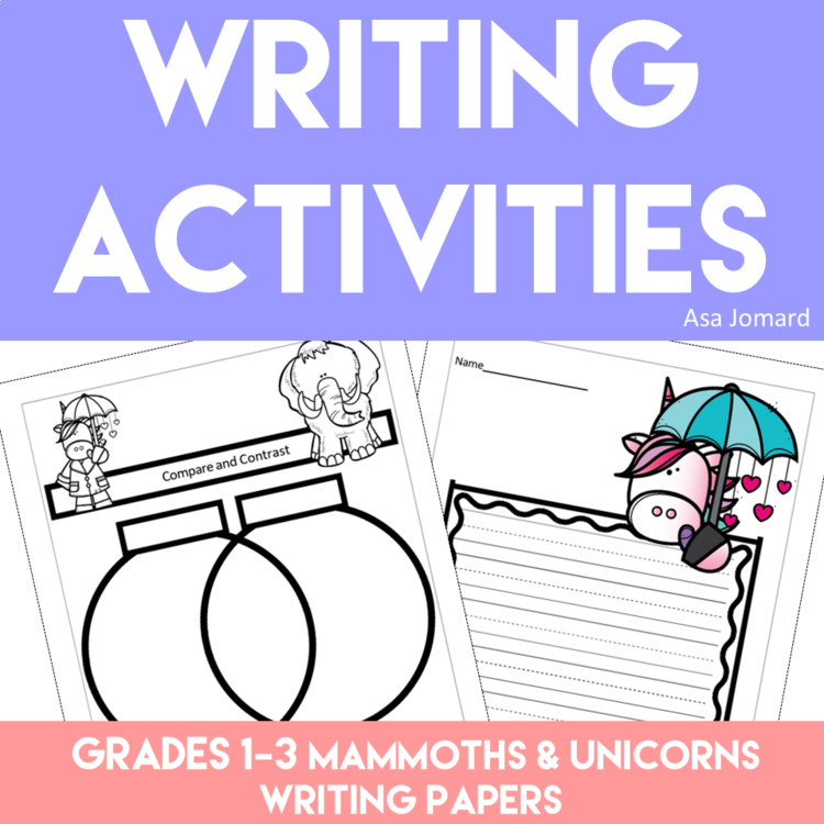 Engaging Spring Writing Activities Inspired by Mammoths and Unicorns