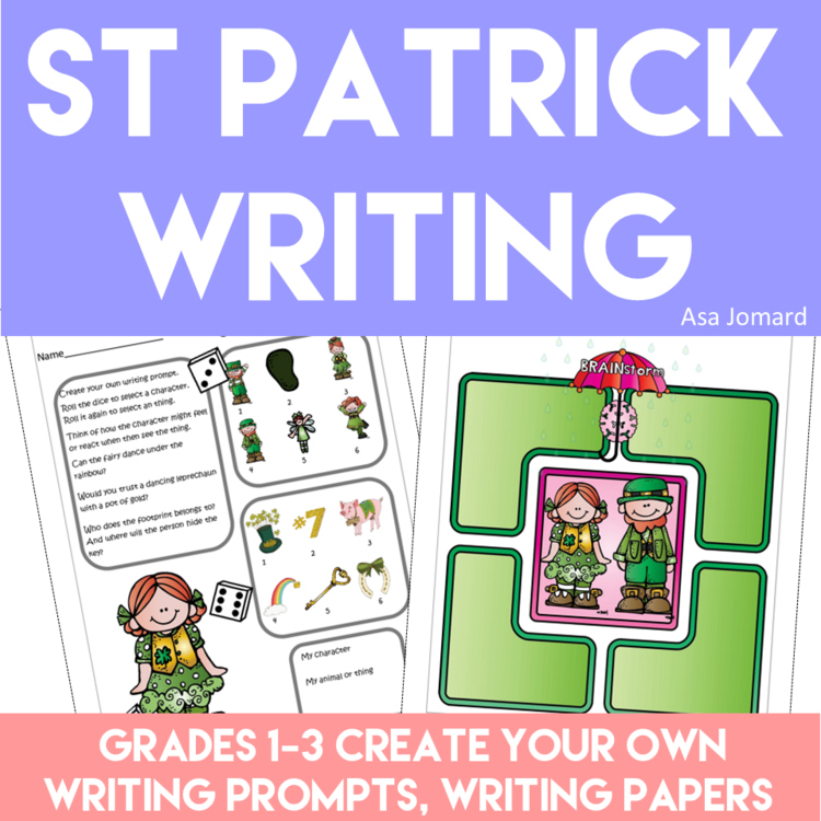 Spark Imagination | Create Your Own St. Patrick's Day Writing Prompts Game