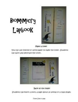 Spring Project Bundle | Lapbook |  Biomimicry Design Activities | Nonfiction, image 4