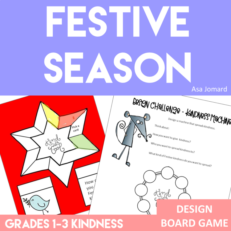 Inspiring Christmas Activities | Design Festive Season Kindness Board Game