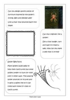 Engaging Spider Activities with Biomimicry Challenges for Fall and Halloween, image 3