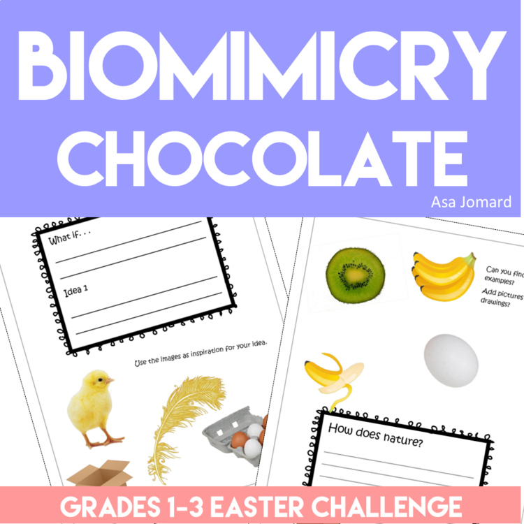 Easter Chocolate | PBL Unit Biomimicry Design Inspired by Nature