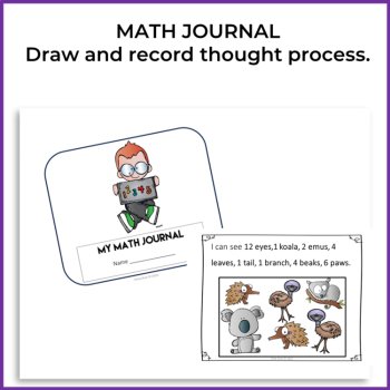 Engaging Math Journal Prompts | Explore Numbers 0-20 Australia Themed, image 2