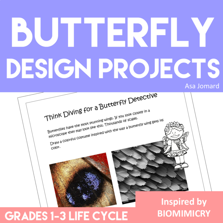 Explore the Butterfly Life Cycle | Engaging Biomimicry Design Thinking Projects