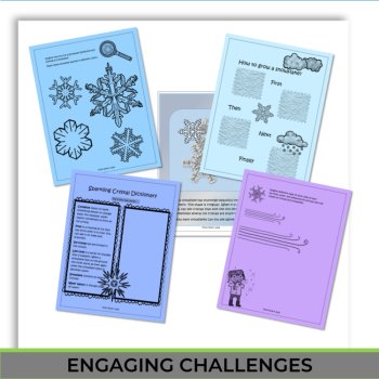 Inspiring STEAM Snowflakes Life Cycle Activities with Craft, image 4