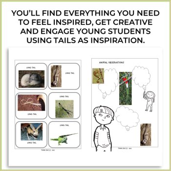 Unique Animal Tails Activities | Montessori-Inspired Project with Biomimicry, image 2