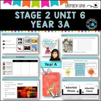 SADAKO 1000 cranes AND MALALA NSW DET Stage 2 Unit 6 Term 3 Year A Component B, image 2