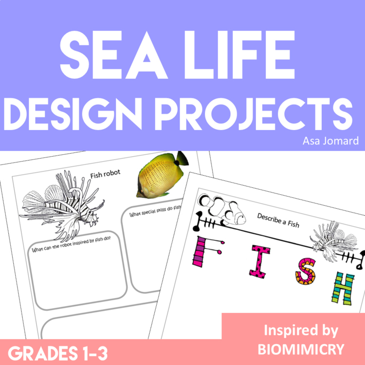 Engaging Sea Life Activities | Inspiring Creative Biomimicry Design Thinking