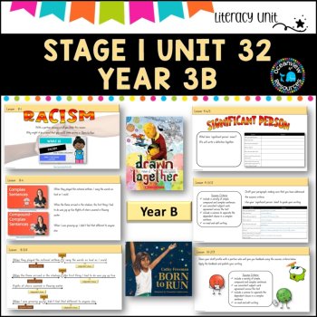 NSW DET Stage 1 English Unit 32 DRAWN TOGETHER, BORN TO RUN Component B TERM 3B, image 3