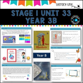 NSW DET Stage 1 English Unit 33 MY TWO BLANKETS, OUT Component B TERM 3B, image 4