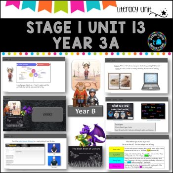 BOY & BLACK BOOK OF COLOURS English Stage 1 Unit 13- comp B  (Term 3A) NSW det, image 3