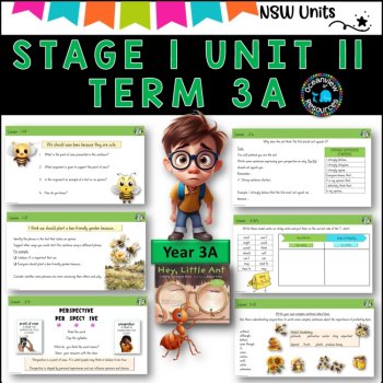 PERSUASION- English Stage 1 Unit 11- component B  (YEAR A) HELLO, LITTLE ANT, image 3