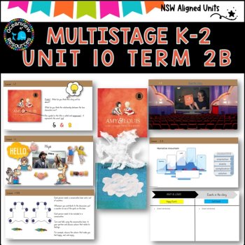 AMY &LOUIS- LITTLE CLOUD NSW MultiStage K-2 Unit 10component B ENGLISH TERM 2A, image 2