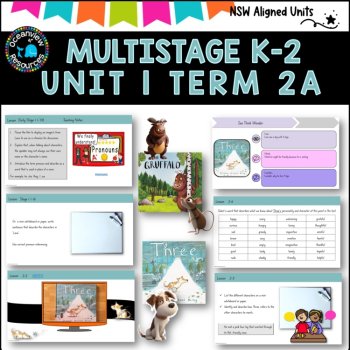 "THREE, THE GRUFFALO" NSW Multigrade K-2 Unit 9 Component B ENGLISH TERM 2A, image 3