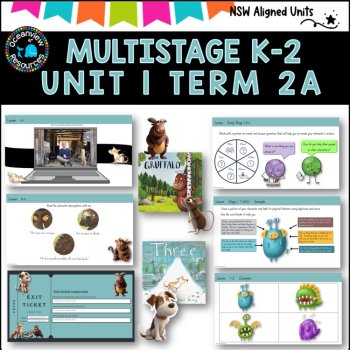 "THREE, THE GRUFFALO" NSW Multigrade K-2 Unit 9 Component B ENGLISH TERM 2A, image 4