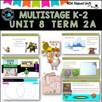 "ROSIE'S WALK,WALL" NSW Multi Stage K-2 Unit 8 component B ENGLISH TERM 2A, image 4