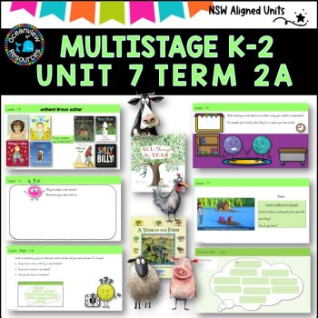 "A YEAR ON THE FARM" NSW Multi Stage K-2 Unit 7 component B ENGLISH TERM 2A, image 3