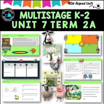 "A YEAR ON THE FARM" NSW Multi Stage K-2 Unit 7 component B ENGLISH TERM 2A, image 4