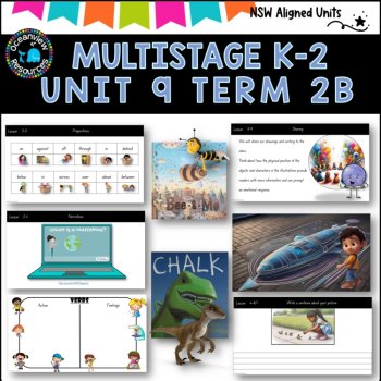 CHALK, BEE &ME, NSW MultiStage K-2 Unit 9 component B ENGLISH TERM 2B, image 3