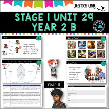 ENGLISH St 1 Unit 29- NSW (YR B)Hark It's me, Rosy Lee, The boy who tried shrink, image 3