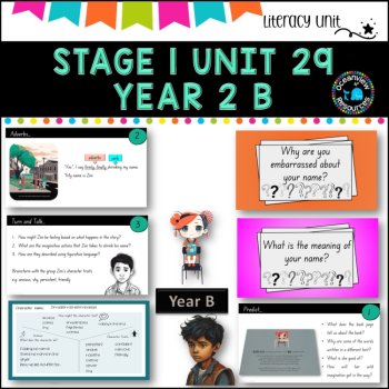 ENGLISH St 1 Unit 29- NSW (YR B)Hark It's me, Rosy Lee, The boy who tried shrink, image 4