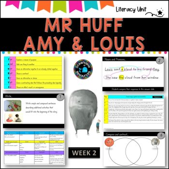 AMY AND LOUIS, MR HUFF- English Stage 1 Unit 10- component B  (YEAR A), image 3