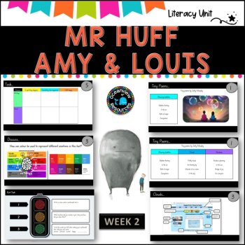 AMY AND LOUIS, MR HUFF- English Stage 1 Unit 10- component B  (YEAR A), image 4