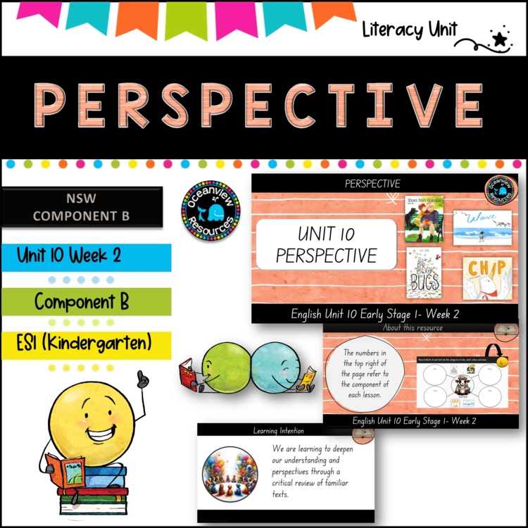 PERSPECTIVE-NSW ES1 Unit 10 - component B WEEK 2 English-TERM 2 (kinder)