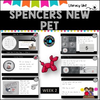 SPENCER'S NEW PET-NSW ES1 Unit 9 - component B WEEK 2 English-TERM 2 (kinder), image 2