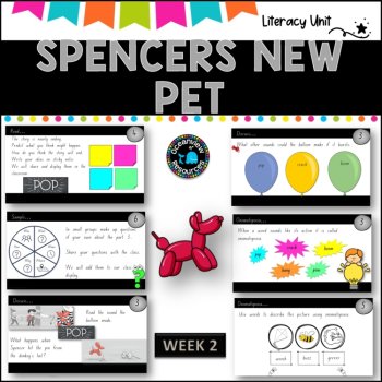 SPENCER'S NEW PET-NSW ES1 Unit 9 - component B WEEK 2 English-TERM 2 (kinder), image 4
