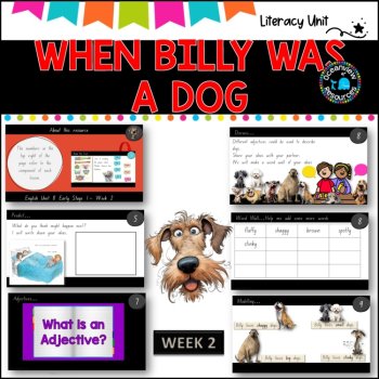 2022 version WHEN BILLY WAS A DOG-NSW ES1 Unit 8 -  WEEK 2 English-TERM 2, image 2
