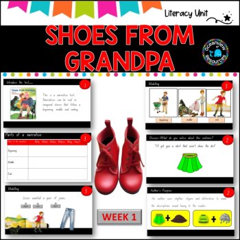 2022 VS 1 SHOES FROM GRANDPA-NSW ES1 Unit 7 - component B WEEK 1 English- TERM 2, image 2