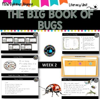 VS 1 2022 THE BIG BOOK OF BUGS -NSW S1 Unit 6 - component B WEEK 2 English, image 2