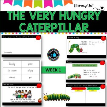 VS 1 THE VERY HUNGRY CATERPILLAR -NSW ES1 Unit 6 - component B WEEK 1 English, image 2