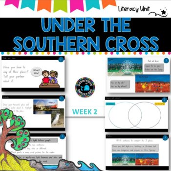 UNDER THE SOUTHERN CROSS English STAGE 1 Unit component B WEEK 2 NSW- Book Study, image 3