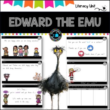 PIG THE PUG, EDWARD THE EMU NSW ES1 Unit 3 Bundle - 2 week unit (B) English, image 3