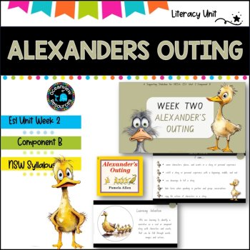 NSW ES1 UNIT 2 BUNDLE-Going on a bear hunt, Alexanders Outing. Component B, image 2