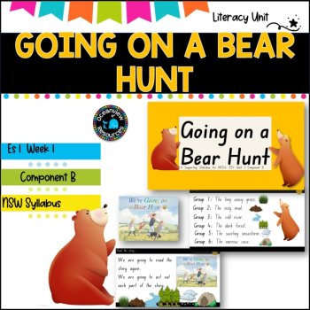 NSW ES1 UNIT 2 BUNDLE-Going on a bear hunt, Alexanders Outing. Component B, image 3