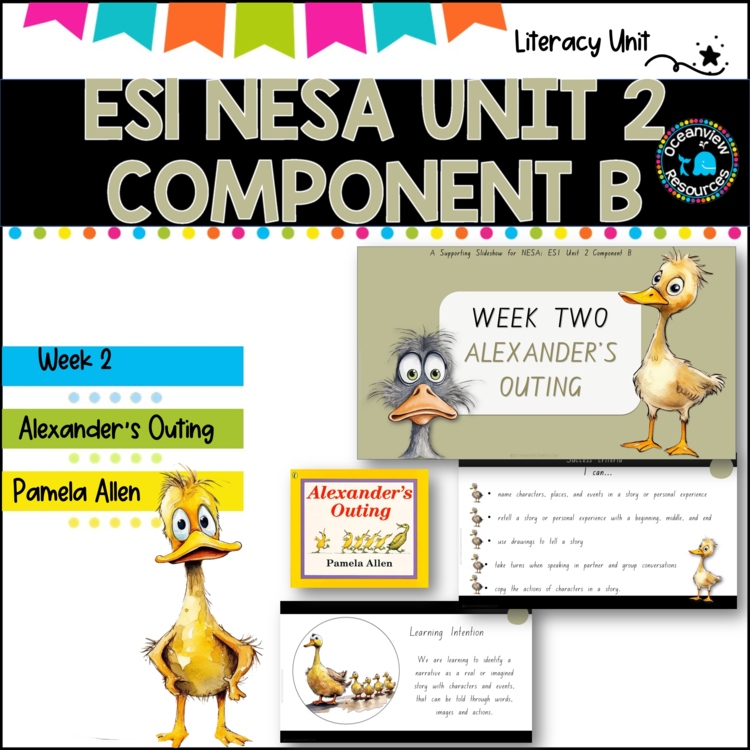 updated 2024 ALEXANDER'S OUTING- NSW ES1 Unit 2 Unit- component B WEEK 2 English