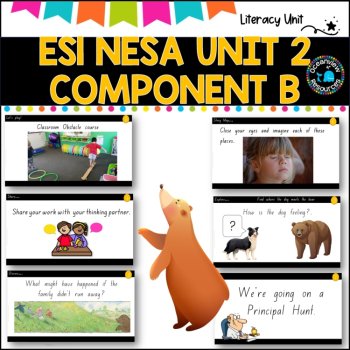 GOING ON A BEAR HUNT- NSW ES1 Unit 2 - component B WEEK 1 English, image 2