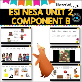GOING ON A BEAR HUNT- NSW ES1 Unit 2 - component B WEEK 1 English, image 3