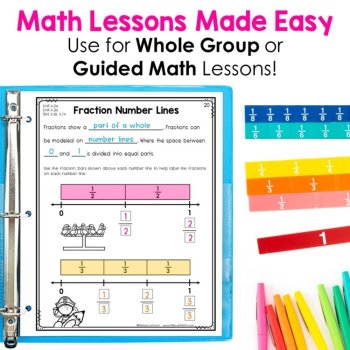 Identifying & Comparing Unit Fractions, Equivalent Fractions & More - Notebook, image 2