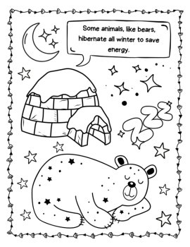 Winter Break Coloring Pages - December Coloring Sheets with Fun Facts, image 2