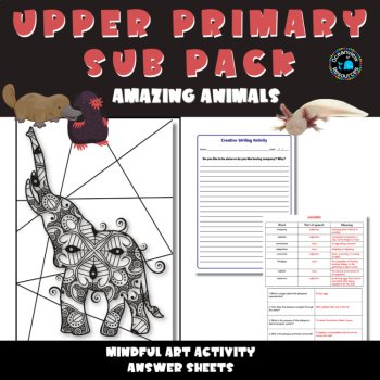 SUB PACK/PLANS NO PREP grade5/6 AMAZING ANIMALS, image 4
