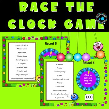 Race the clock CATEGORIES interactive PowerPoint Game., image 4