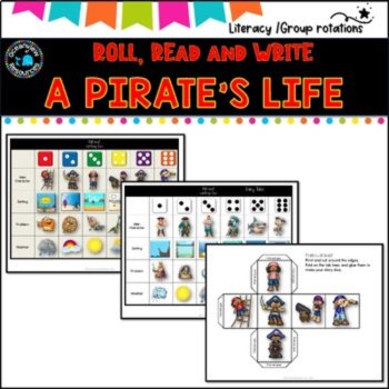 Roll a story, A PIRATES LIFE- characters, settings and story helpers, image 2