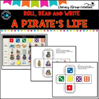 Roll a story, A PIRATES LIFE- characters, settings and story helpers, image 3